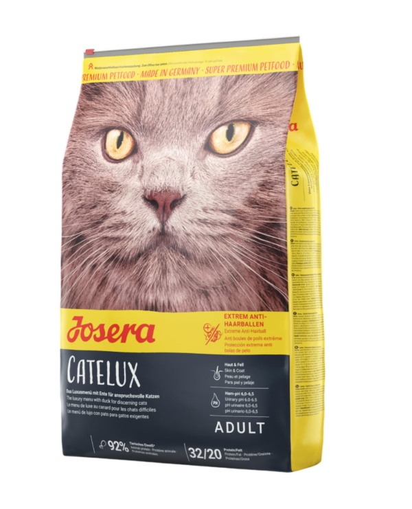 Josera Catelux Adult Cat Food – Premium Nutrition for Picky Cats (2kg)